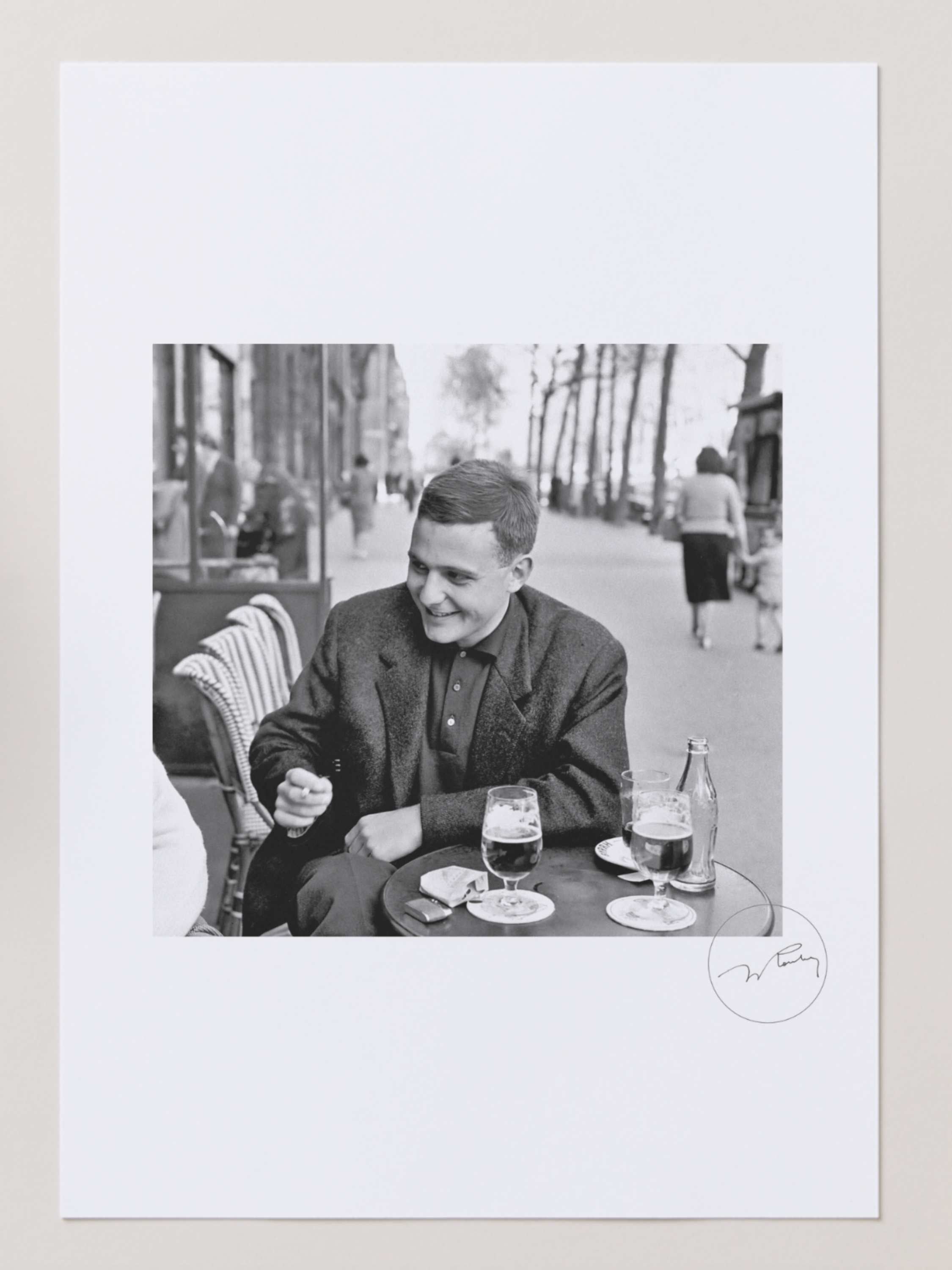 "Philippe Sollers à Paris" - Jacques Rouchon