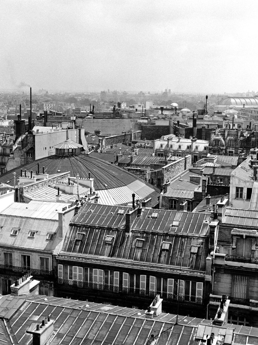 "Échappée sur les toits de Paris" - Jacques Rouchon