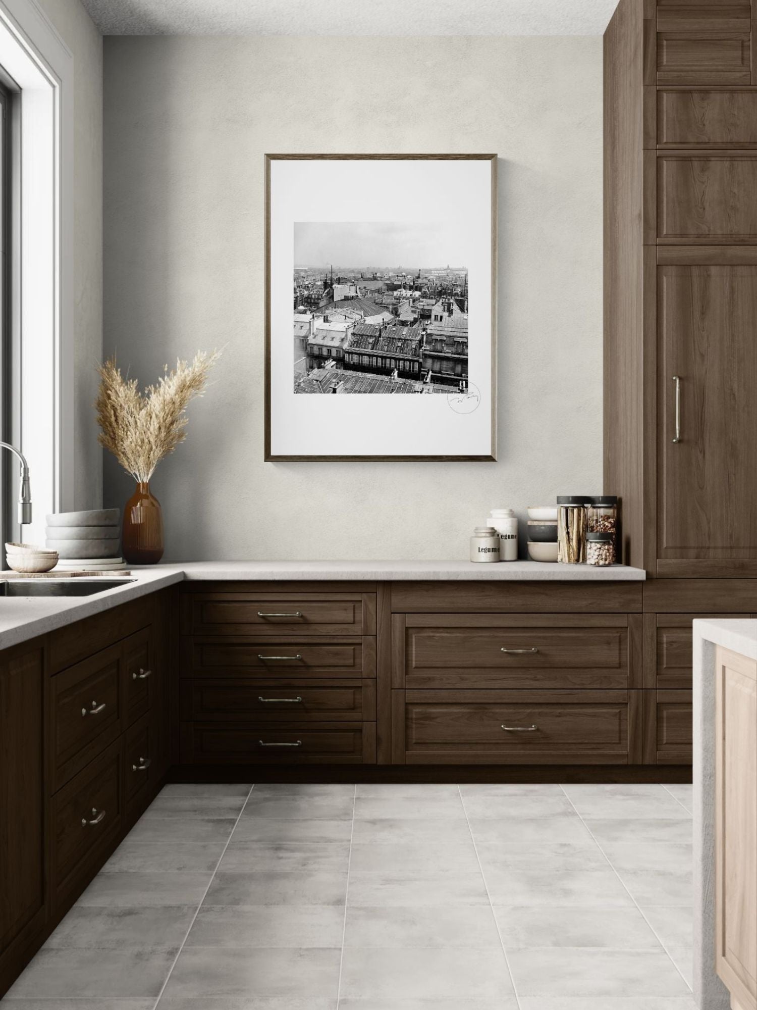 "Échappée sur les toits de Paris" - Jacques Rouchon