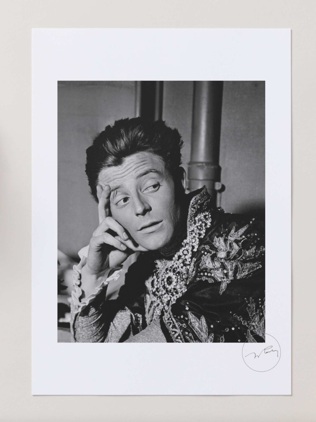 "Gérard Philipe pensif" - Jacques Rouchon