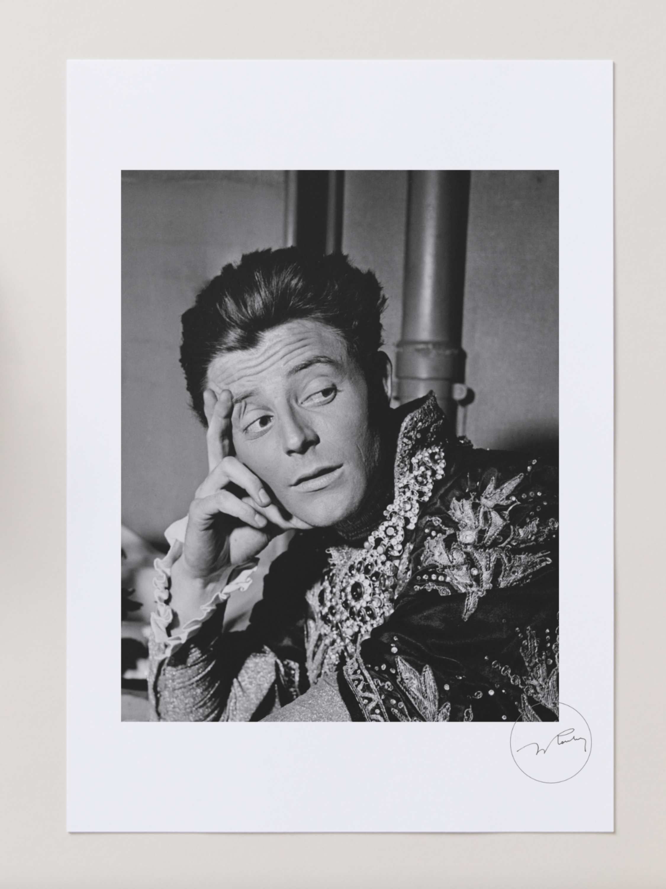 "Gérard Philipe pensif" - Jacques Rouchon