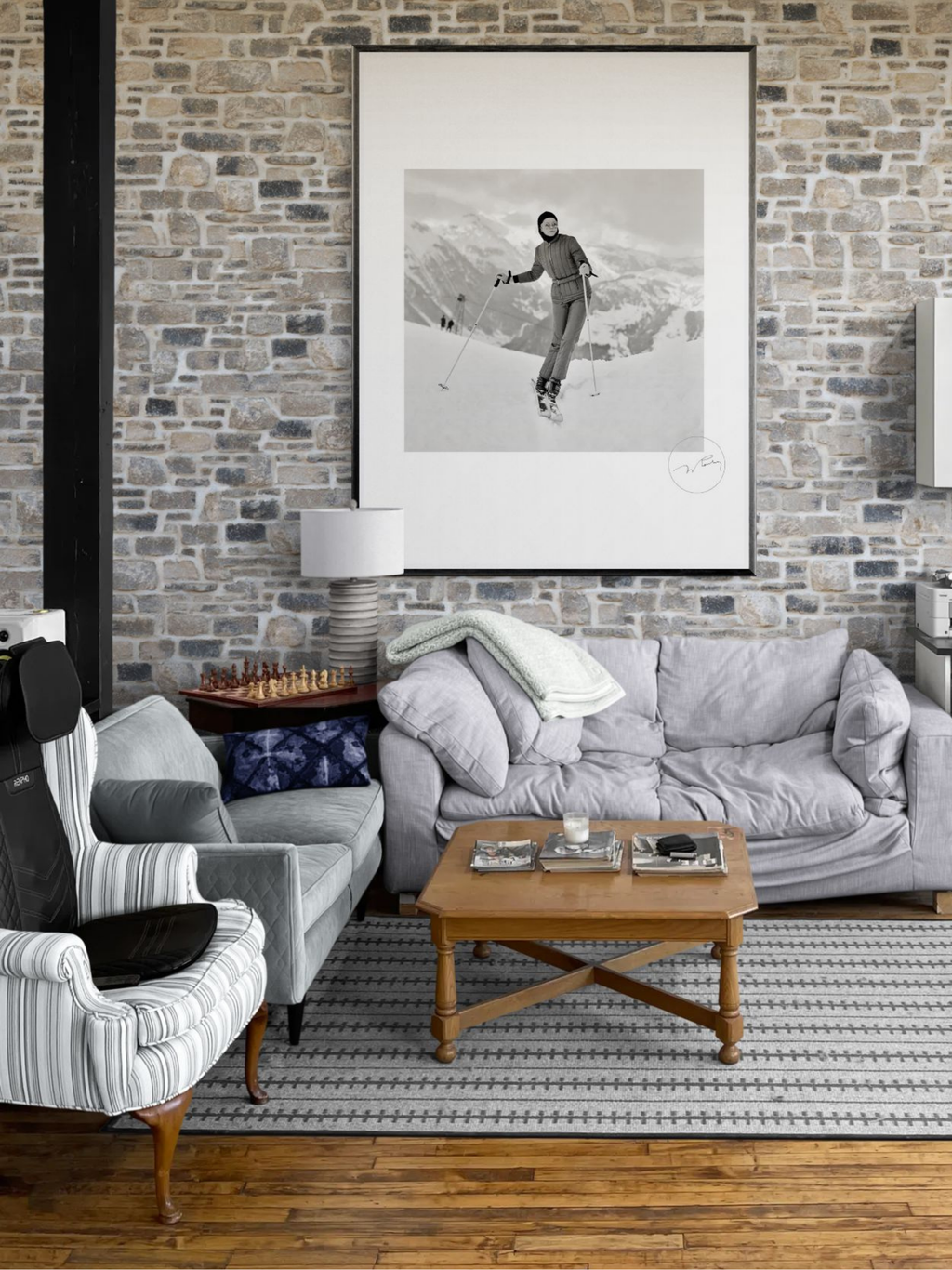 "Tout schuss" - Louis - René Astre