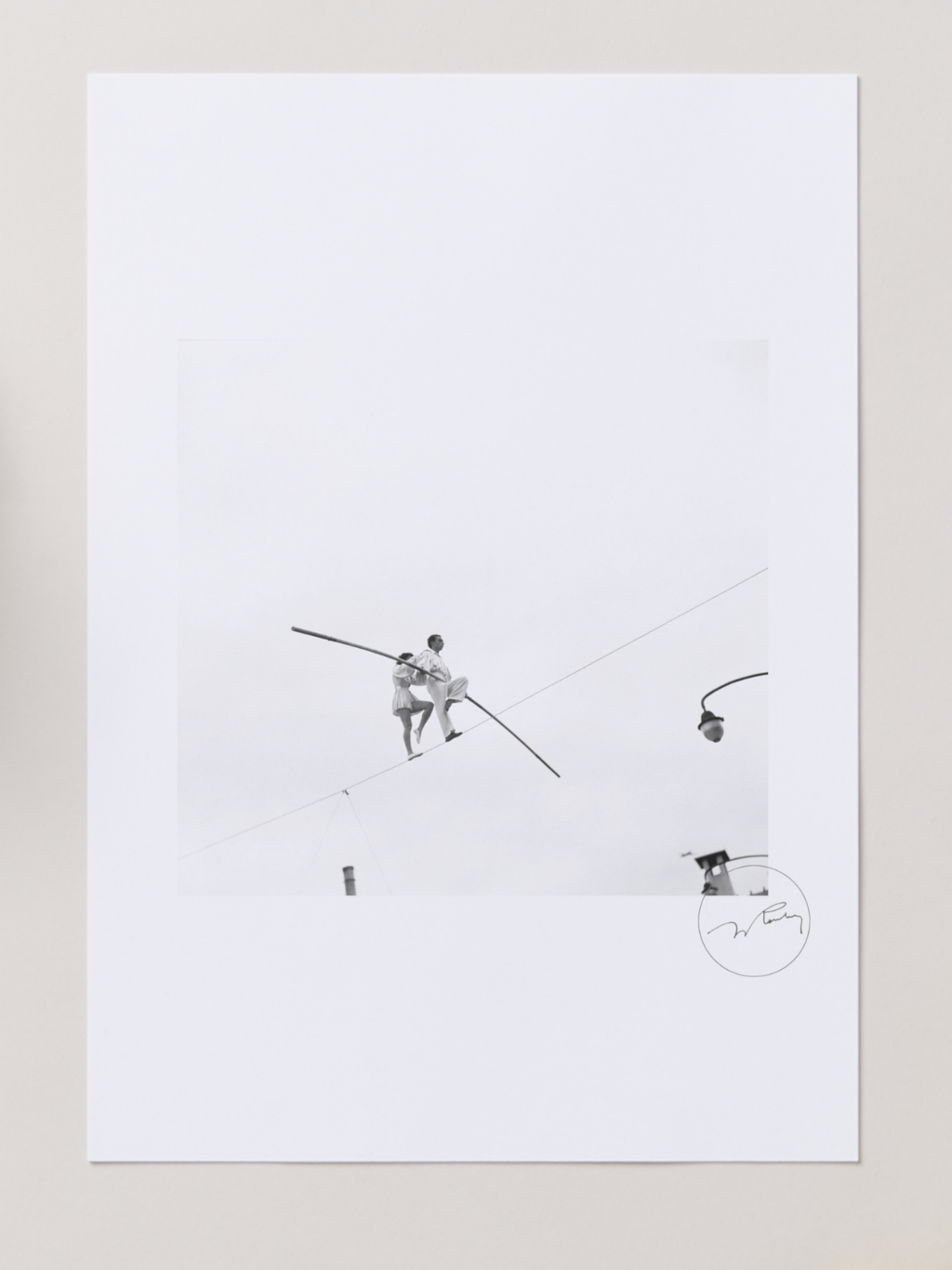 "Funambules à Paris" - Jacques Rouchon