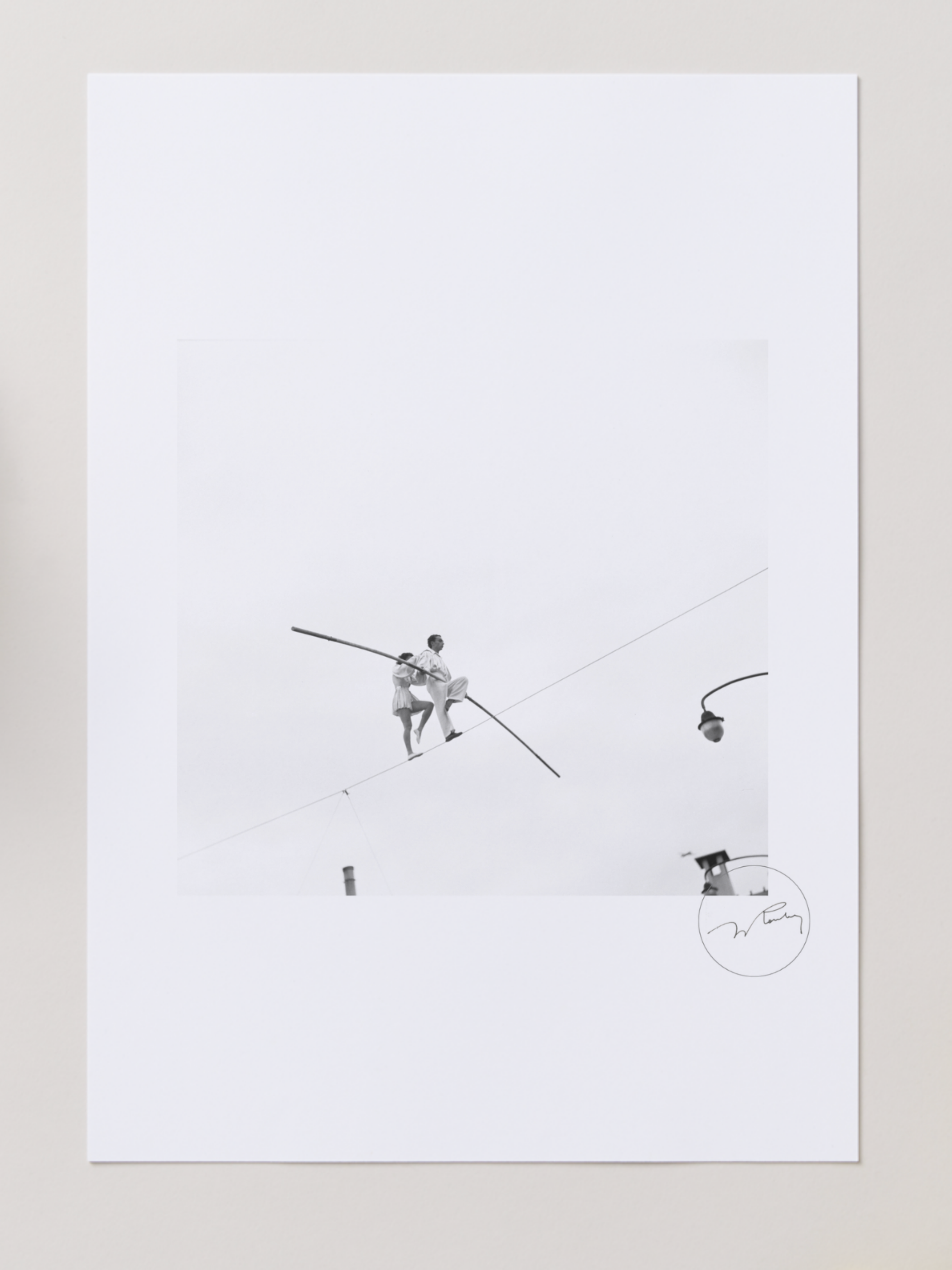 "Funambules à Paris" - Jacques Rouchon