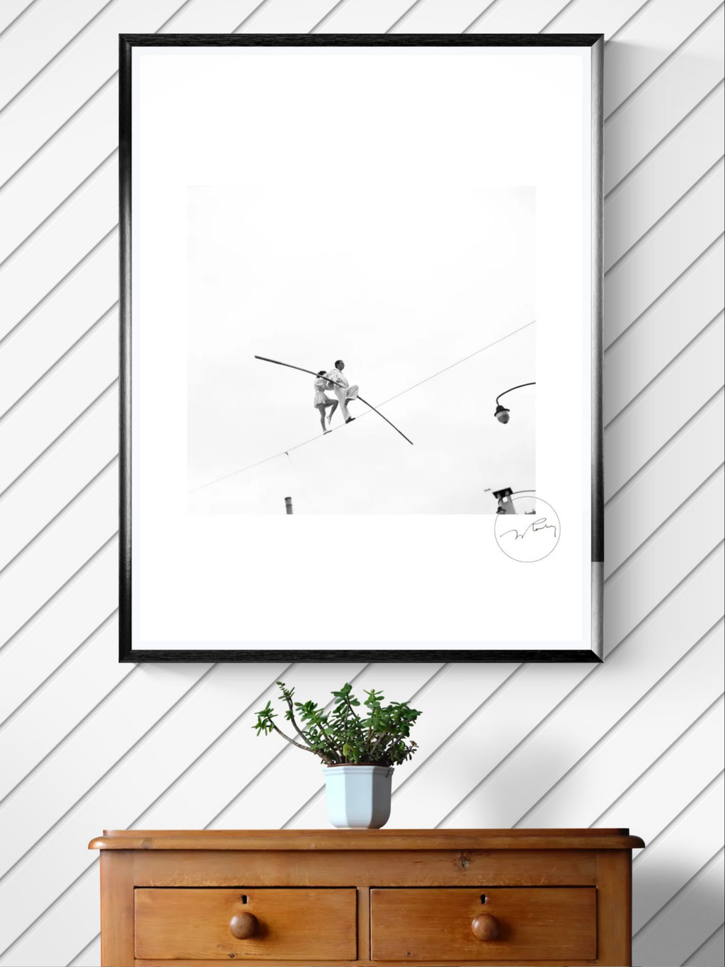 "Funambules à Paris" - Jacques Rouchon