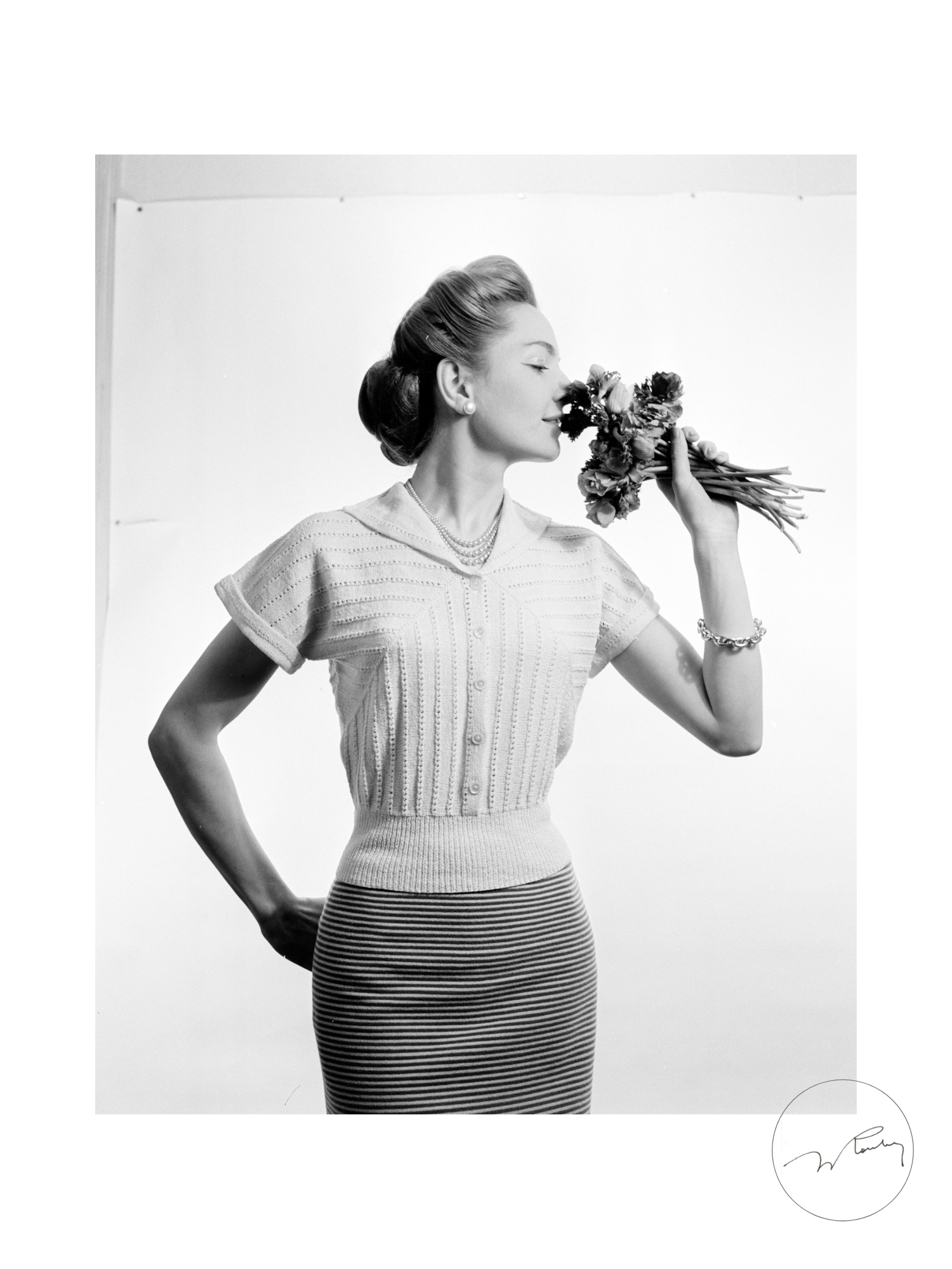 "Profil français, années 50" - Jacques Rouchon