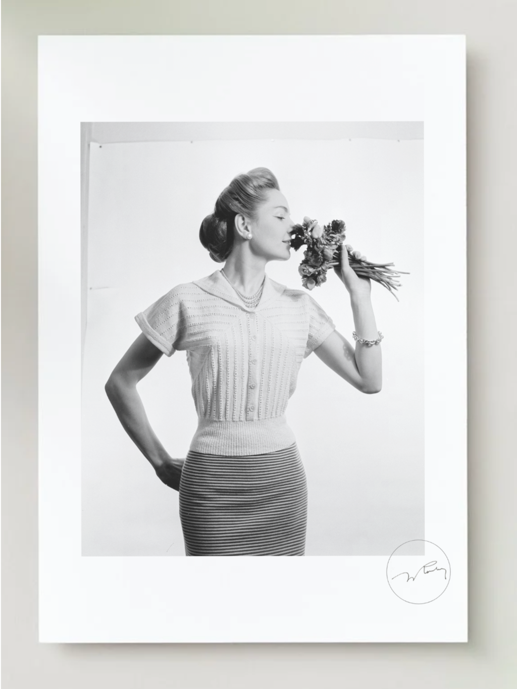 "Profil français, années 50" - Jacques Rouchon