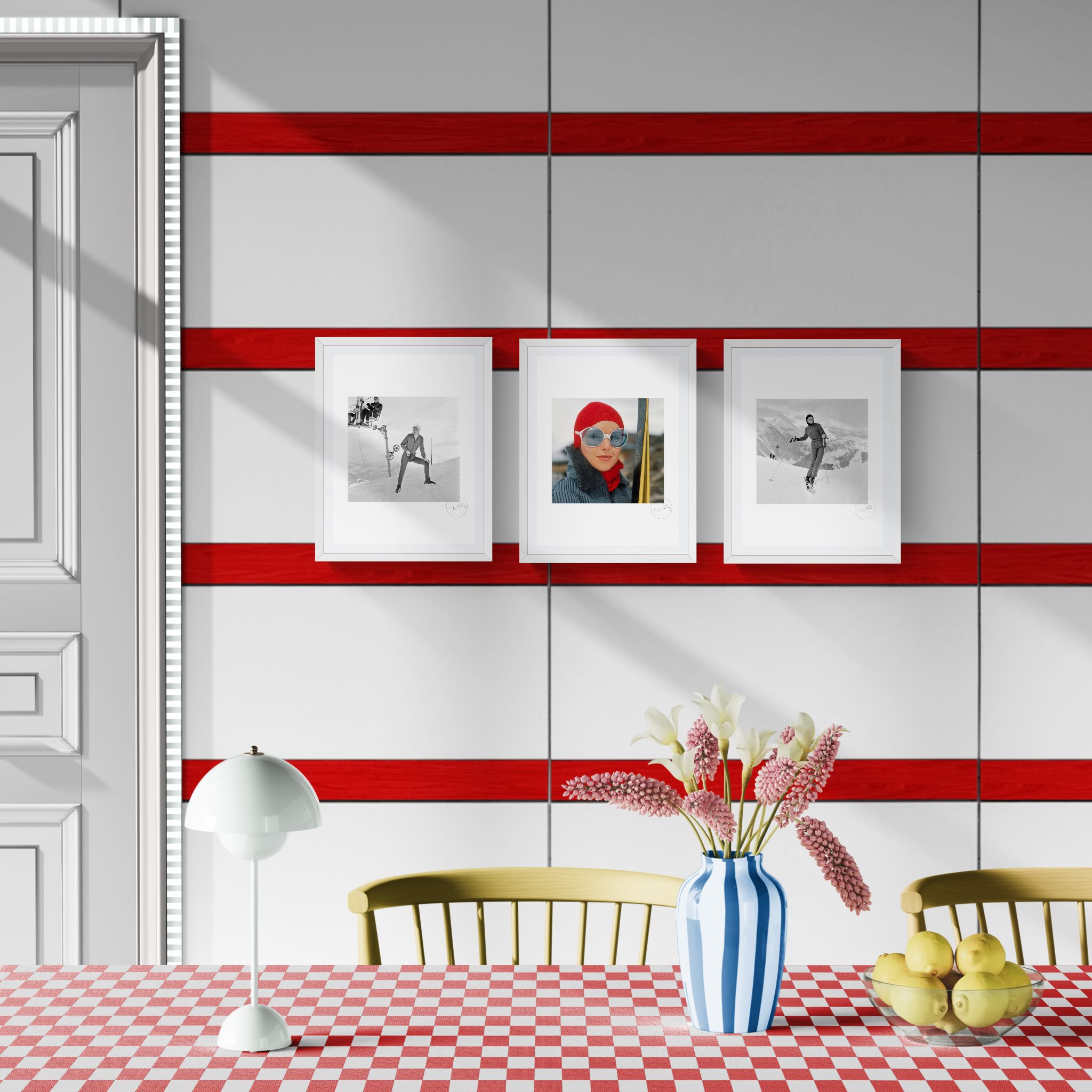 "Couleurs sur blanc" - Jacques Rouchon